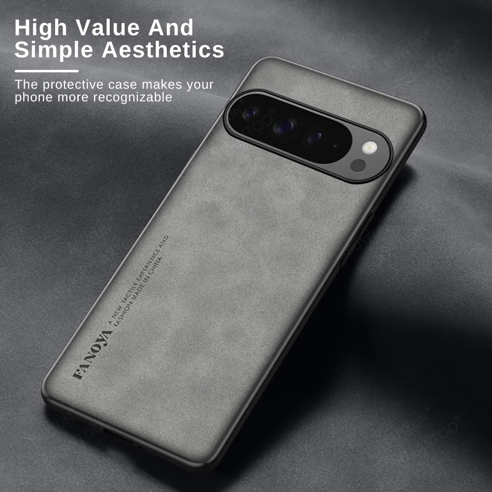 Premium Leather Texture Protective Phone Case