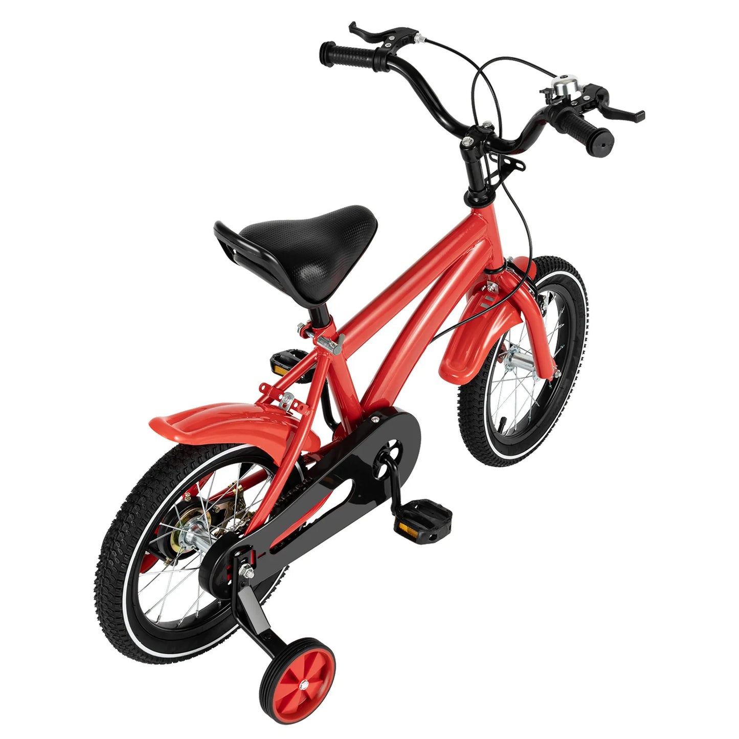 14 Inch Children’s Bicycle with Training Wheels .Kids Bike for Ages 2–5, Adjustable Seat & Handlebars, Boys & Girls