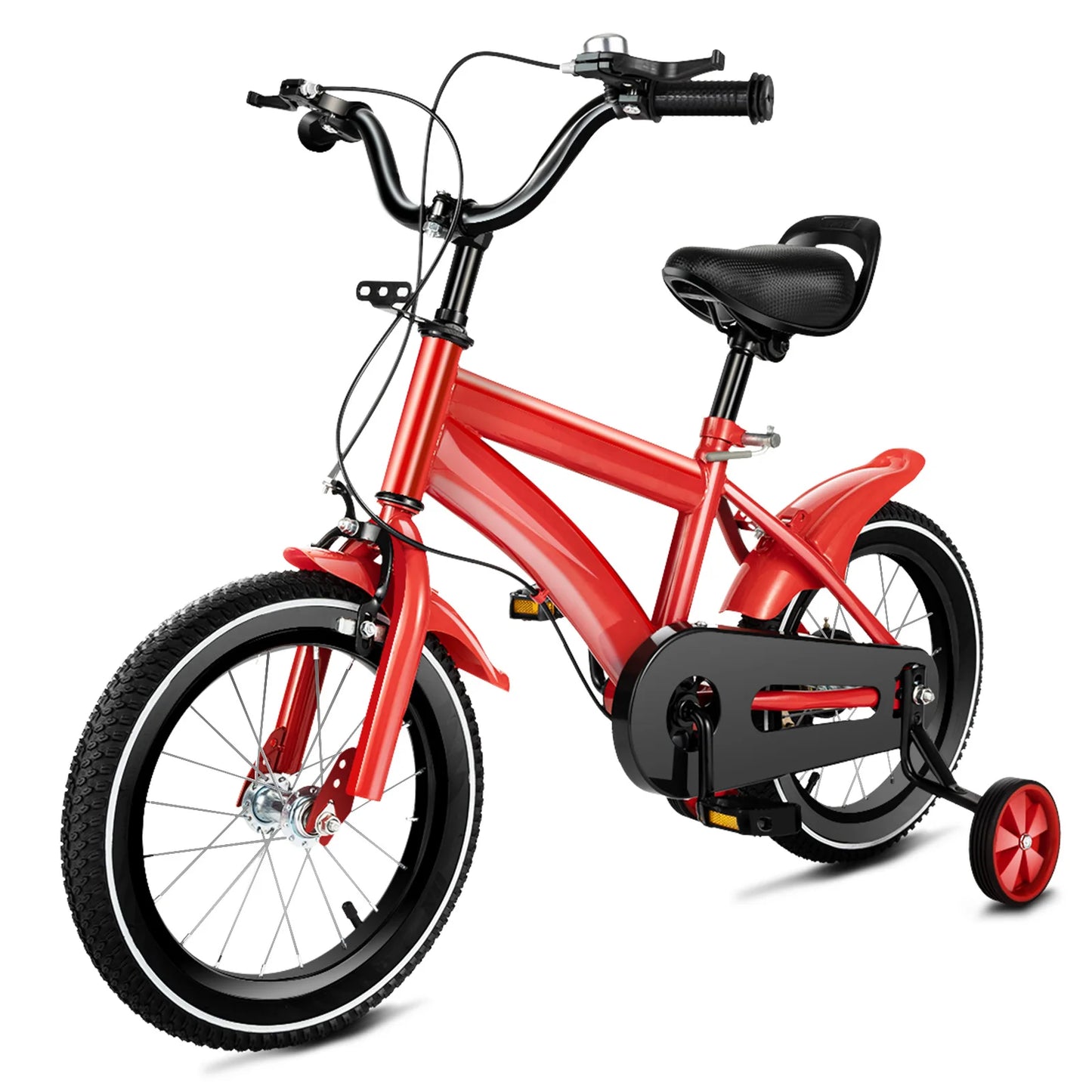 14 Inch Children’s Bicycle with Training Wheels .Kids Bike for Ages 2–5, Adjustable Seat & Handlebars, Boys & Girls
