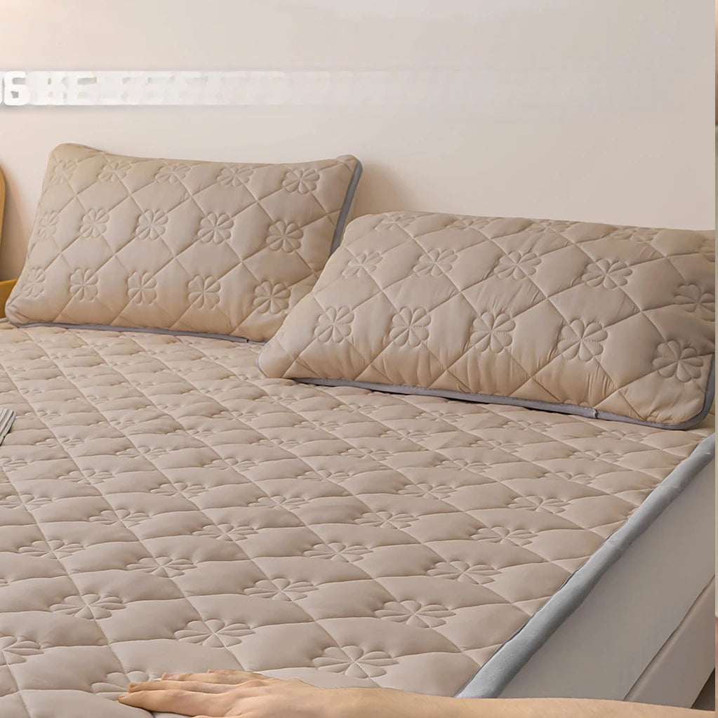 Premium Waterproof Pillowcase Set of 2 Soft Breathable Bed Pillow Protectors