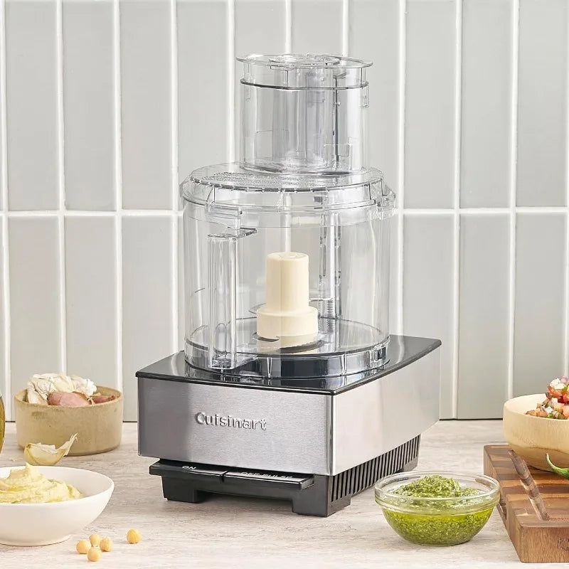 Cuisinart Food Processor 14-Cup Vegetable Chopper for Mincing, Dicing, Shredding,Puree&Kneading Dough,Stainless Steel.