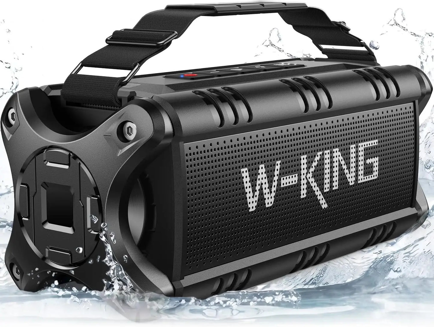 W-KING 90W RMS Portable Bluetooth Speaker with Deep Bass, IPX Waterproof, TWS Stereo & Long Battery Life
