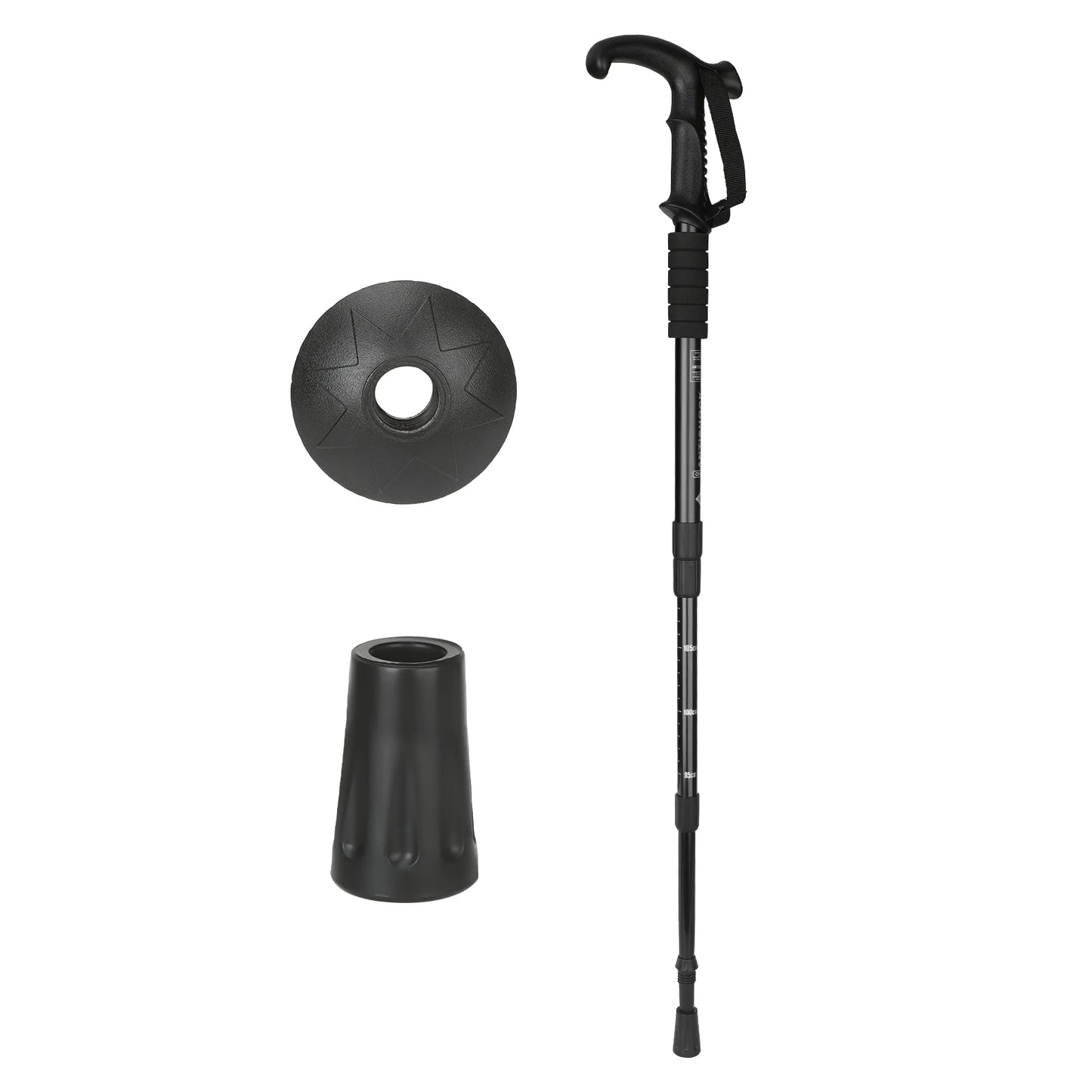Adjustable Hiking Walking Stick – Lightweight Telescopic Trekking Pole for Hiking, Walking & Outdoor Adventures