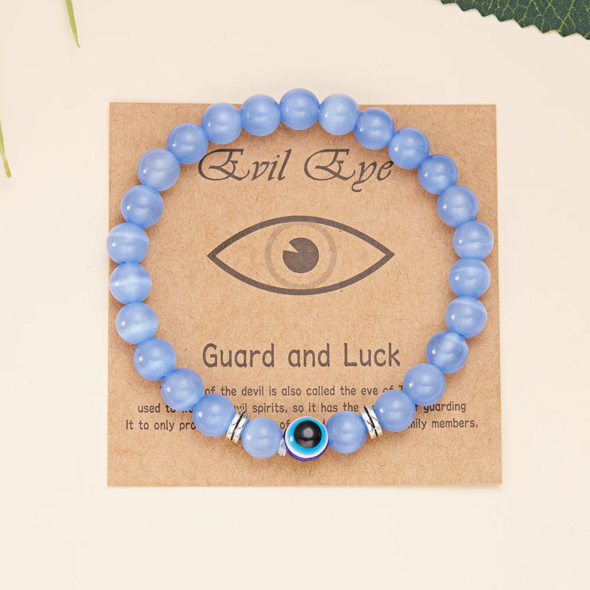 Evil Eye Beaded Bracelet  Multicolor Options