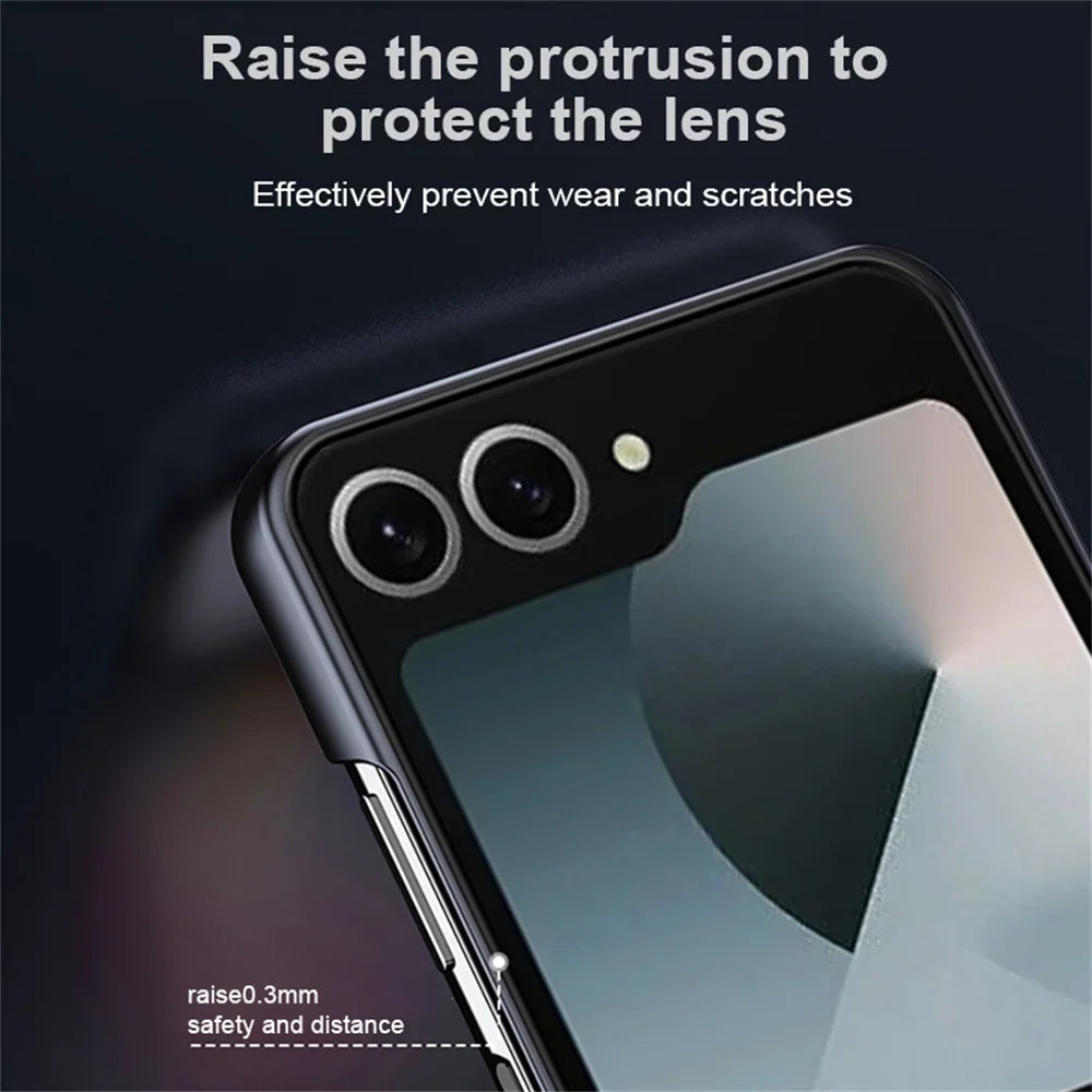 Luxury Frosted Mag Safe Case for Samsung Z Flip Series