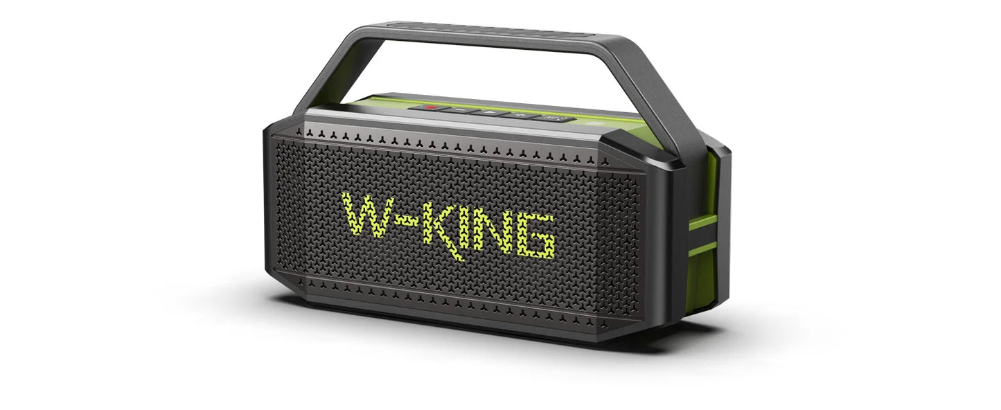 W-KING D9-1 Portable Bluetooth Speaker 100W Peak Sound IPX6 Waterproof Outdoor Speaker