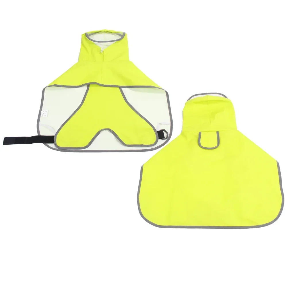 Waterproof Puppy Dog Raincoat with Hood