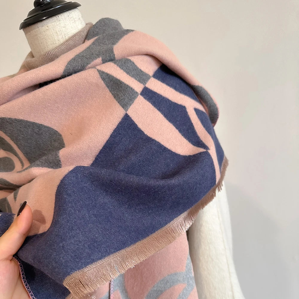 Luxury Winter Cashmere Scarf