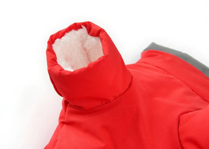 Waterproof Winter Dog Coat. Warm Fleece Jacket for Small Dogs