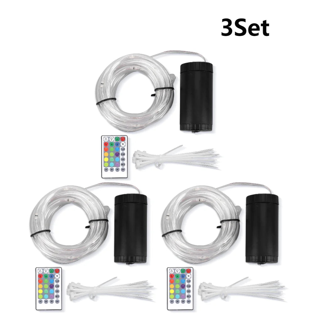 Bicycle Spoke Lights Waterproof LED Strips With Remote
