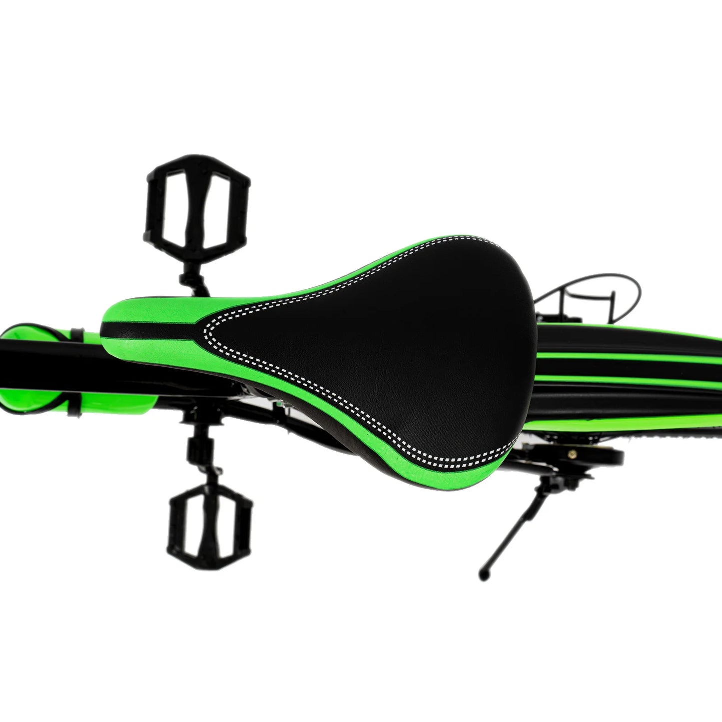 20-Inch 7-Speed Mountain Bike . Kids Bicycle with Adjustable Seat, Front Suspension & Dual Disc Brakes