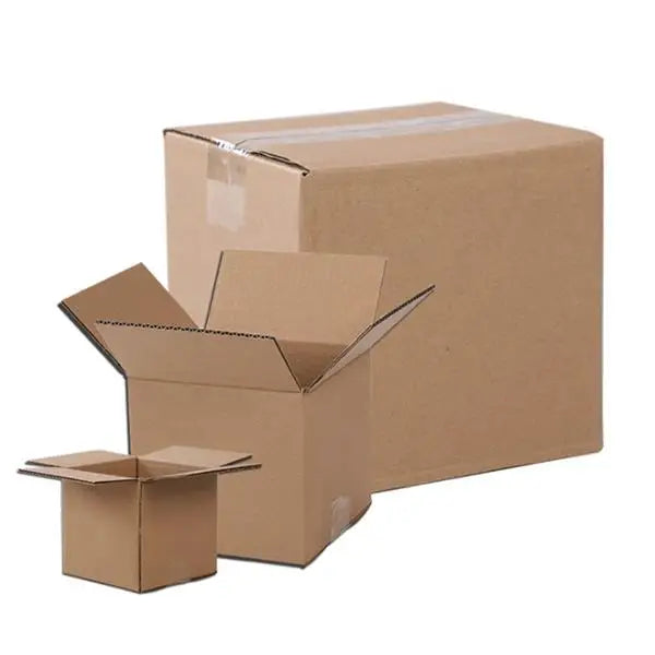 100-Pack Corrugated Paper Gift Boxes 6x6x6 in (15.2 x 15.2 x 15.2 cm) – Brown Shipping & Mailing Boxes for Gifts, Packaging, Moving & Small Business