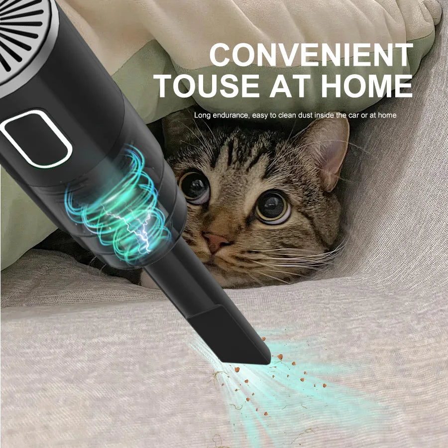 Wireless vacuum cleaner home appliance Portable powerful handheld vacuum cleaner, suitable for cleaning sofas carpets and debris