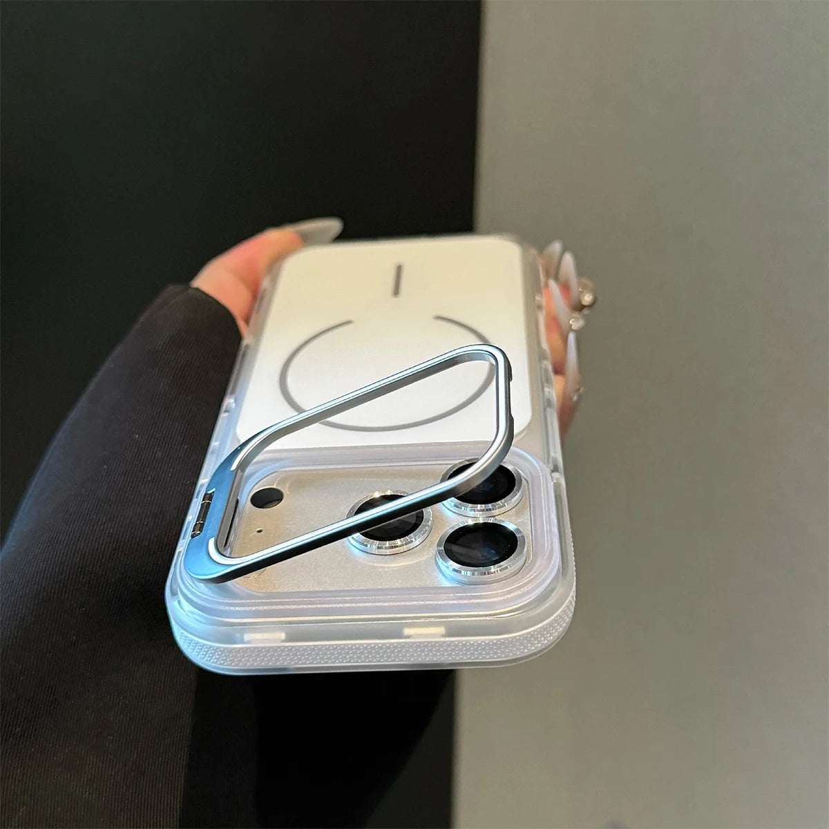 Vintage Flip-Style Leather Phone Case with Protective Bumper