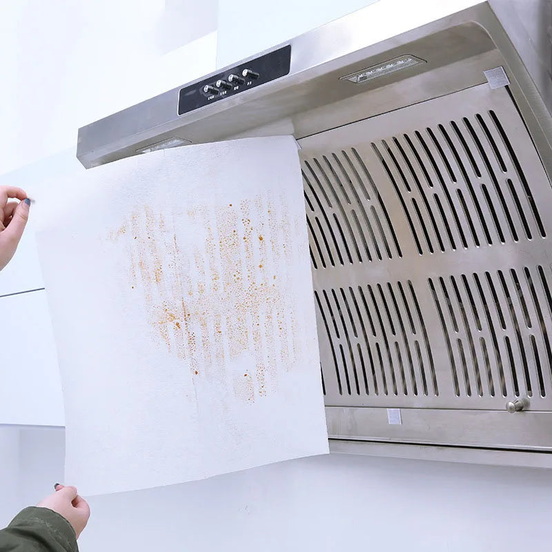 Disposable Range Hood Oil Filter Paper Roll for Kitchen Exhaust Fans