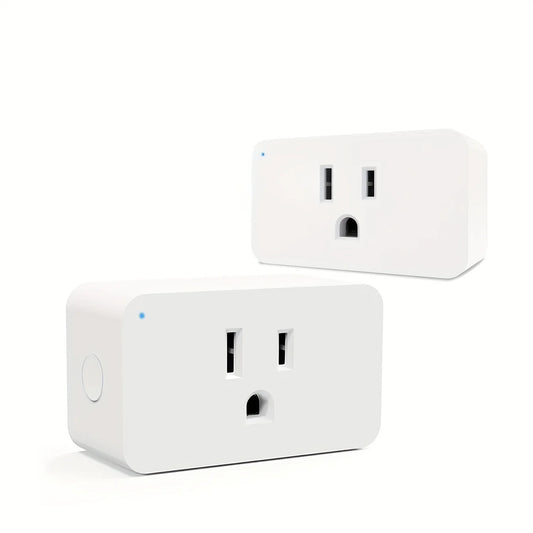 WiFi Smart Plug with App Remote Control, Timer Scheduling & Voice Assistant Compatibility (2-Pack/5-Pack)