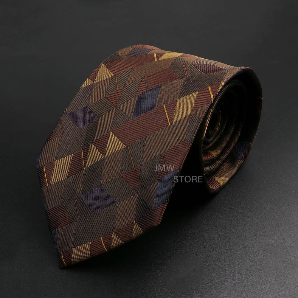 Luxury Paisley Men’s Business Necktie . Wedding & Formal Tie