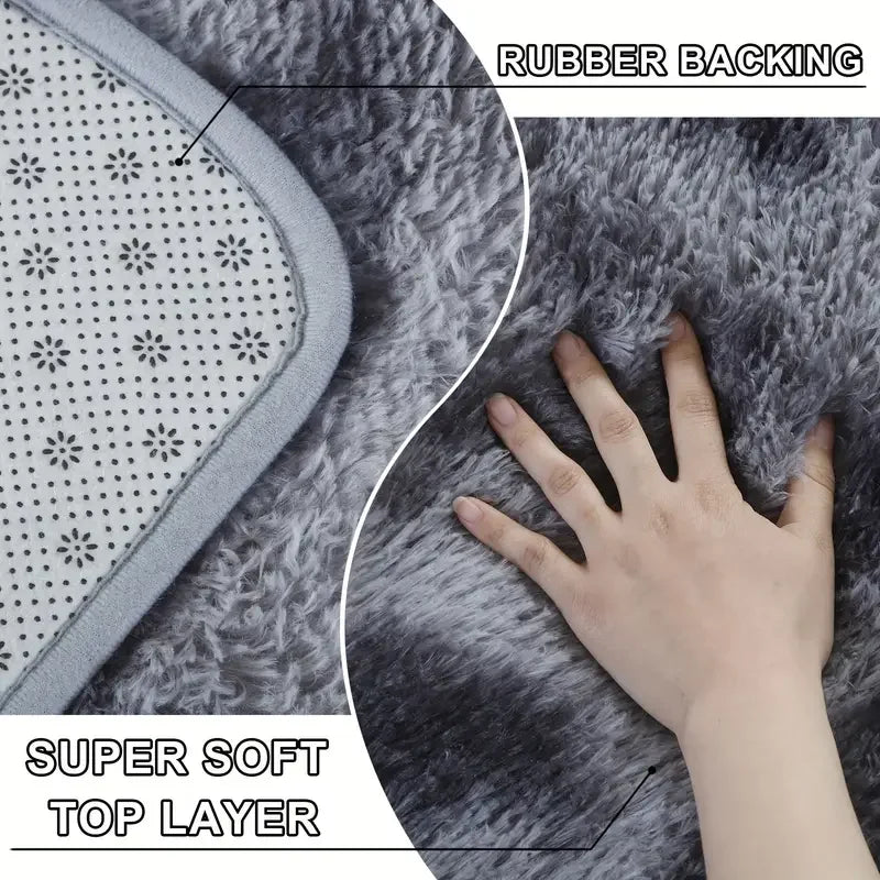 Ultra Soft Fluffy Area Rug . Plush Non Slip Cozy Floor Carpet for Bedroom, Living Room & Home Decor  📝