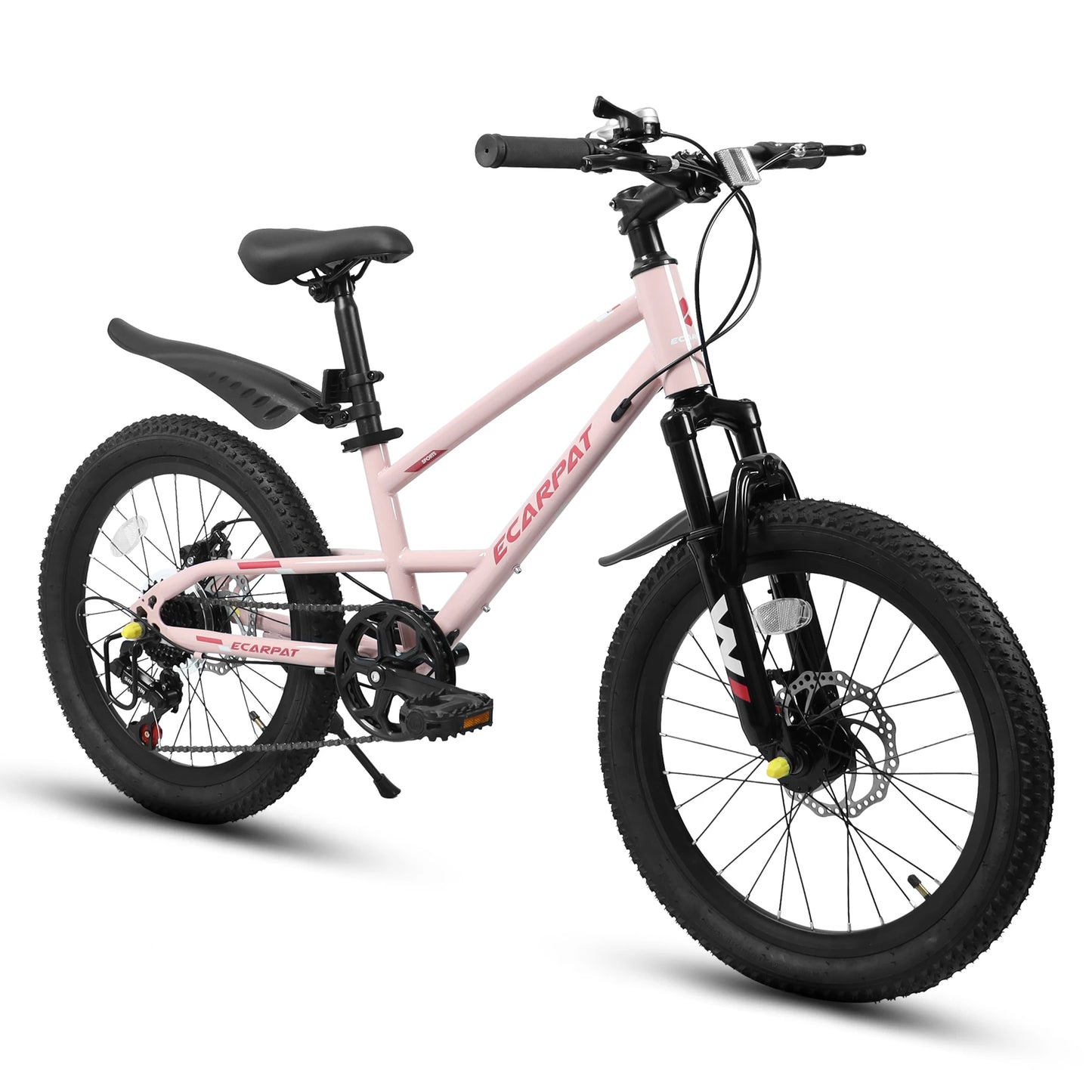 20-Inch Kids Mountain Bike . 7-Speed Bicycle for Boys & Girls Ages 6–12 with Front Suspension  Description: