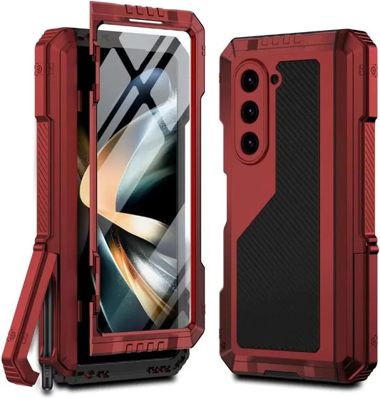 3 Layer Heavy Duty Shockproof Fold Phone Case