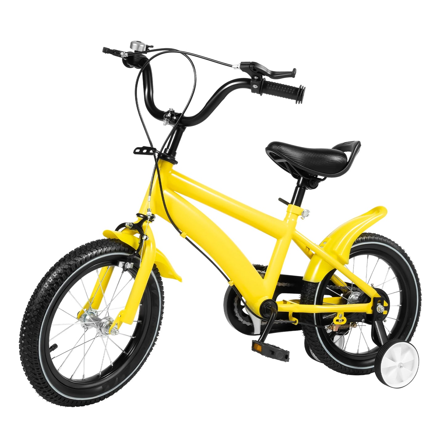 14 Inch Children’s Bicycle with Training Wheels .Kids Bike for Ages 2–5, Adjustable Seat & Handlebars, Boys & Girls