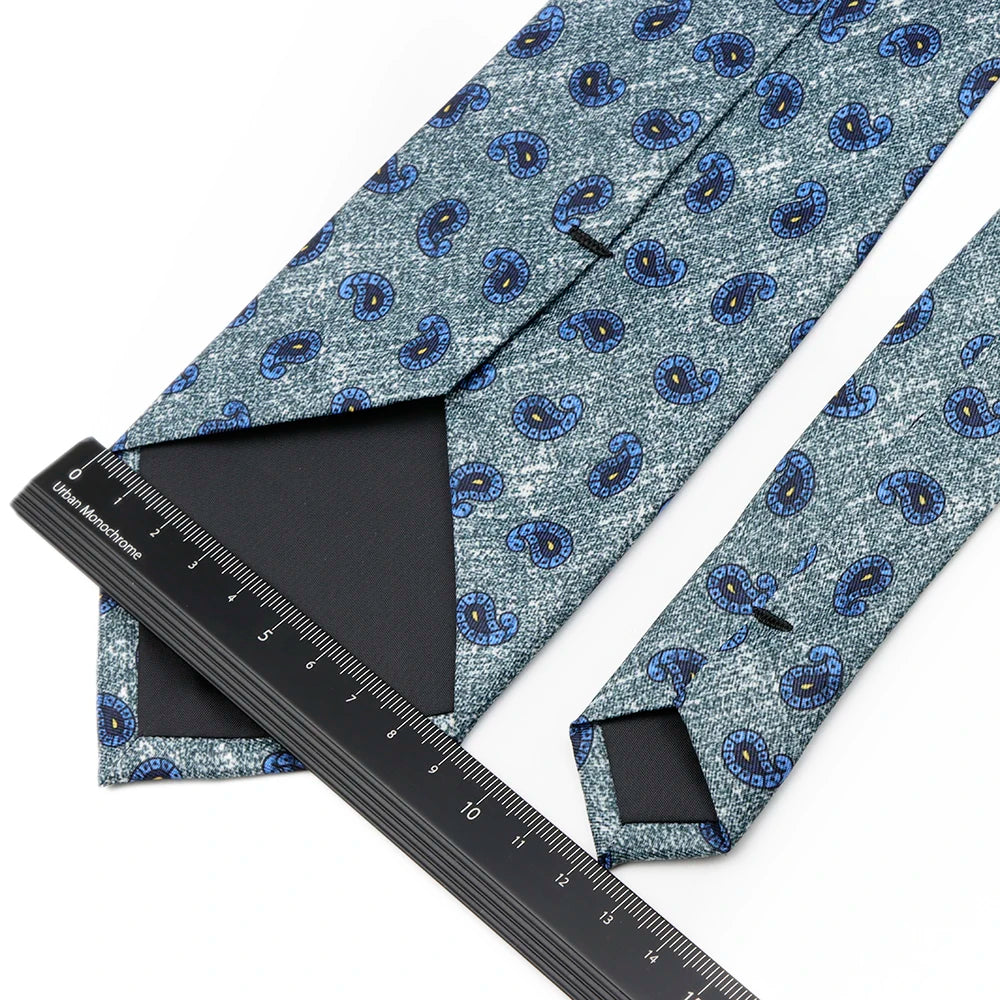 Men’s Luxury Silk Necktie .Classic Business, Wedding & Formal Dress Tie for Men