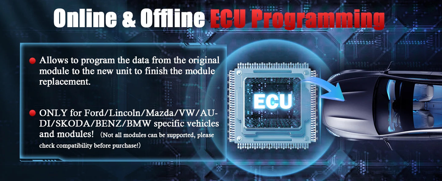 XTOOL D9S PRO D9SPRO WIFI Diagnostic Tool ECU Programmer Automotive Scanner Topology Map VAG Guided 42+Resets FCA/CANFD/DOIP