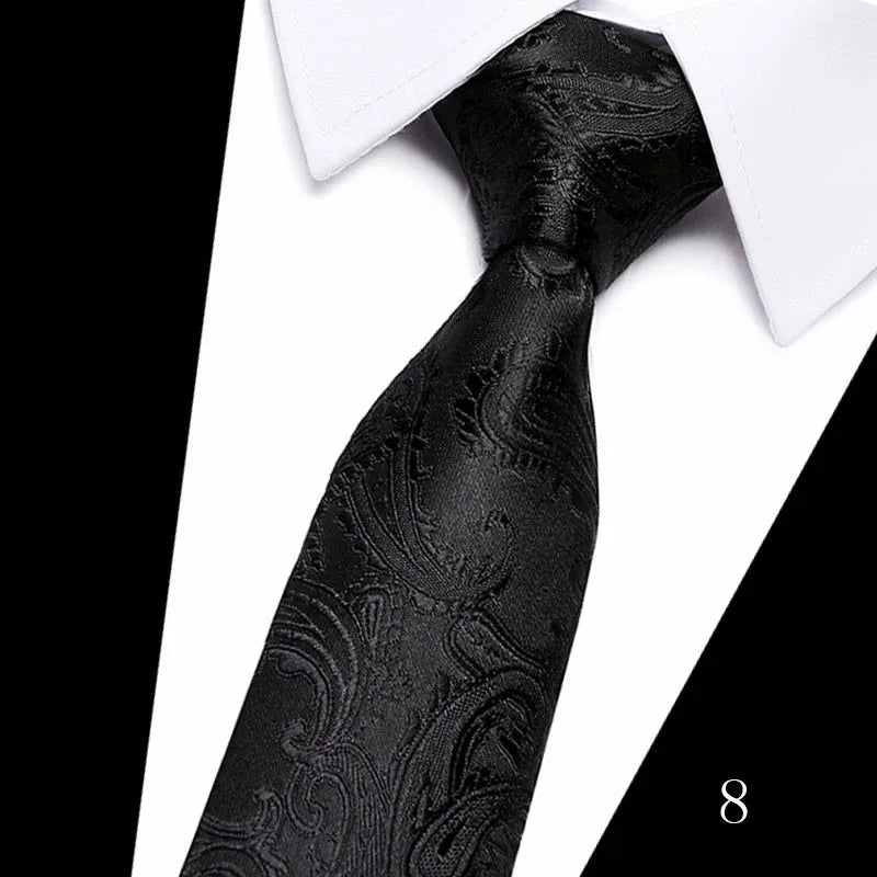 Luxury Men’s Fashion Necktie.Business, Wedding & Formal Tie