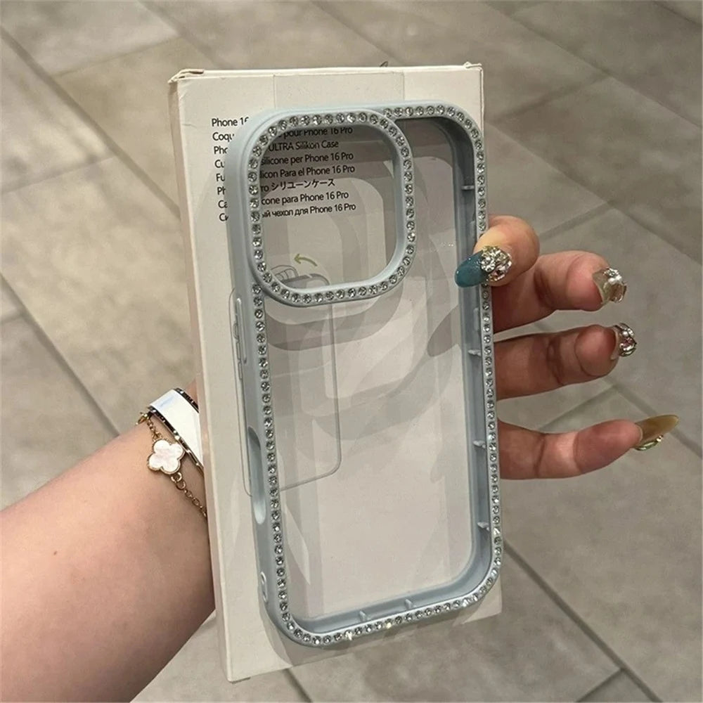 Clear Protective Phone Case with Raised Camera Guard