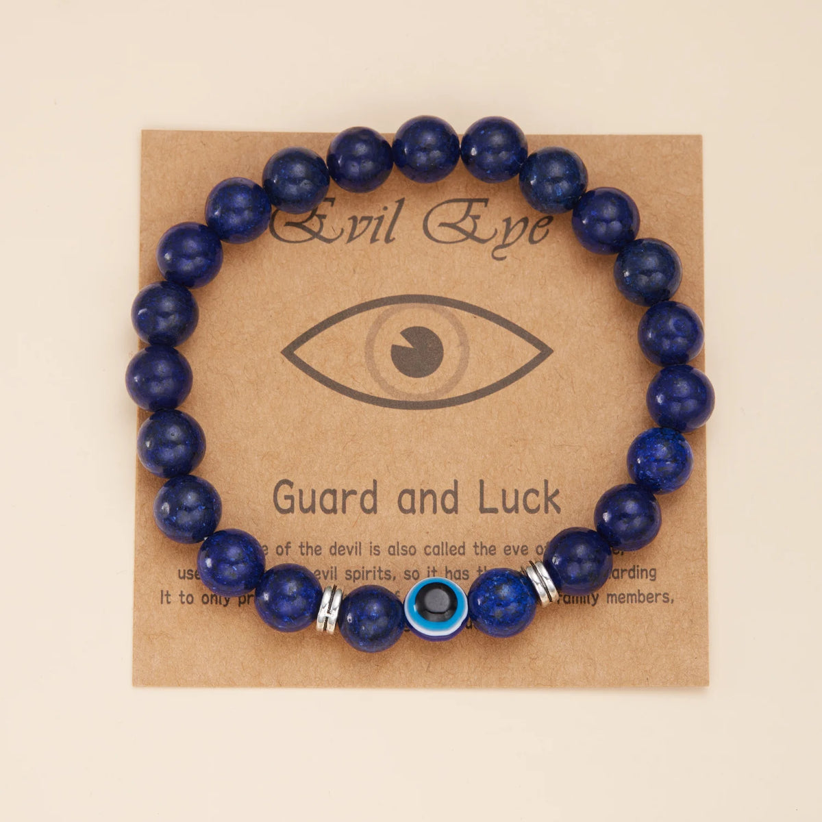 Evil Eye Beaded Bracelet  Multicolor Options