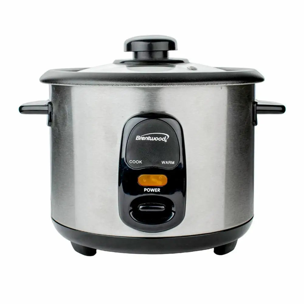 Stainless Steel Rice Cooker 8 Cup Uncooked 16 Cooked