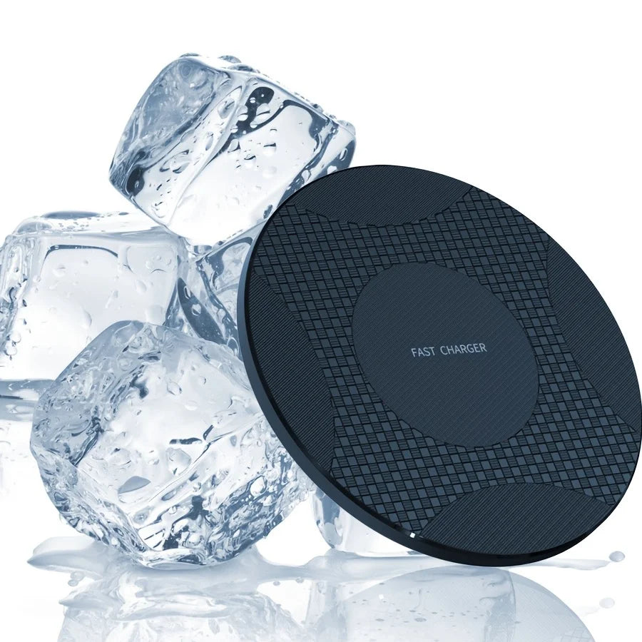 Ultra Thin Wireless Fast Charging Pad for Smartphones  Universal Qi Charging Dock