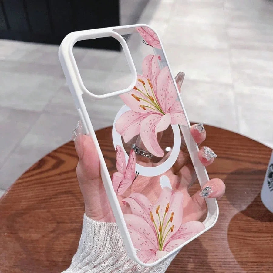 Clear Bow Ribbon Phone Case. Cute Protective Design