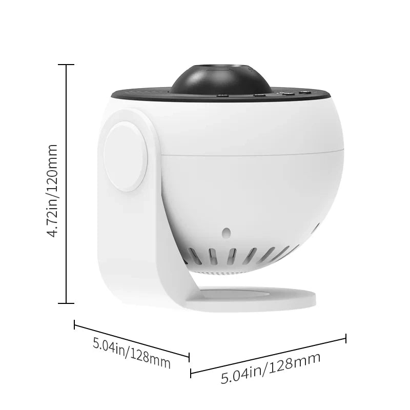 Galaxy Planetarium Star Projector – Starry Sky Night Light with Bluetooth Speaker, Remote Control & Aurora Galaxy Effects