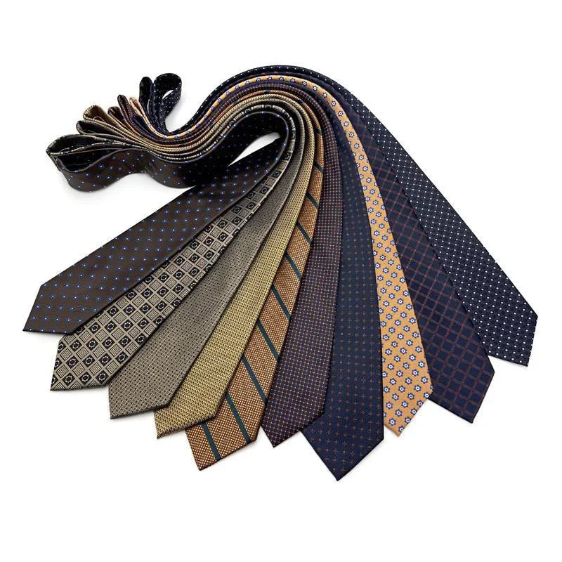 Luxury Men’s Silk Business Tie Collection