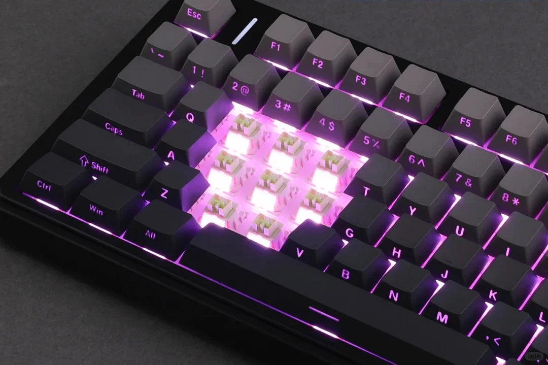 AULA F75 Pro Wireless Mechanical Gaming Keyboard . RGB Hot-Swappable Tri-Mode Keyboard