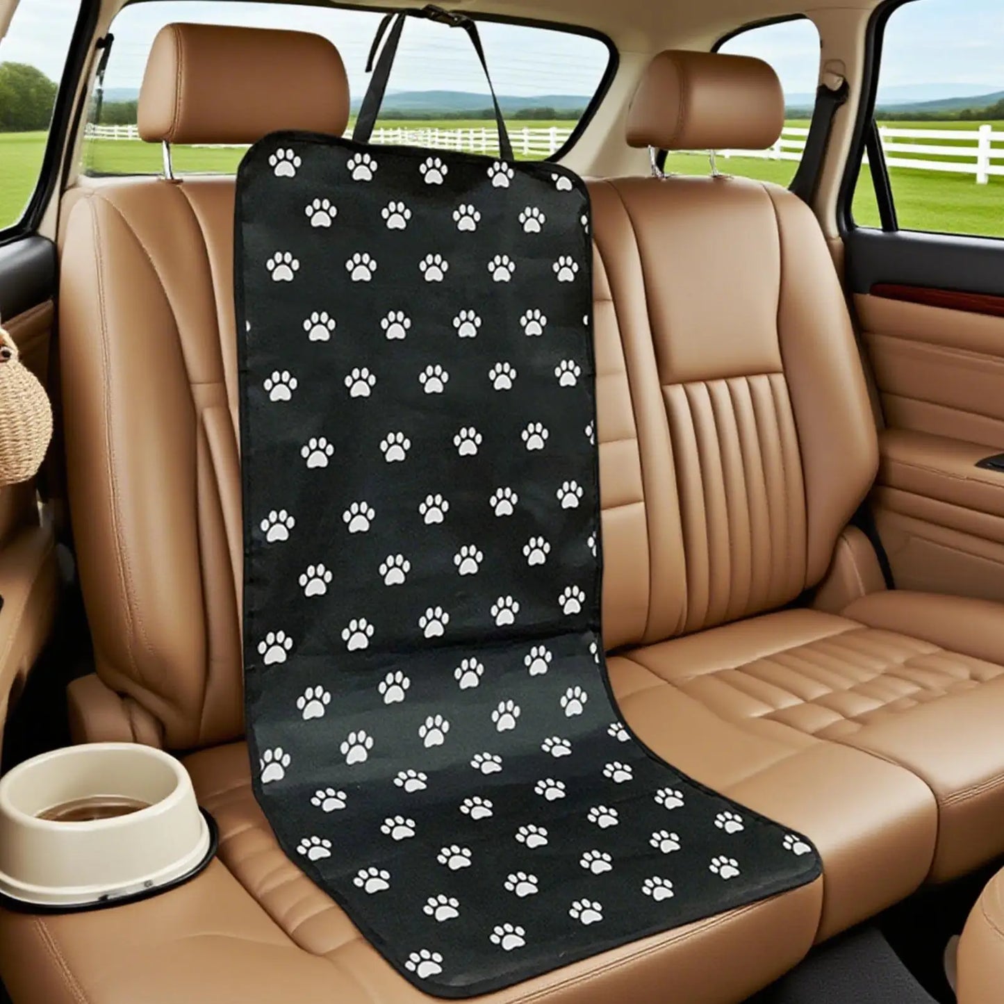 Seat Cover For Dogs Waterproof Car Pet Front Seat Cover Non-Slip Pad Easy-to-Clean Animals Chair Cushion For Sedan Truck Travel