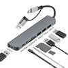 8-in-2 USB-C Docking Station Hub with HDMI, USB 3.0, SD/TF Card Reader & 3.5mm Audio Adapter
