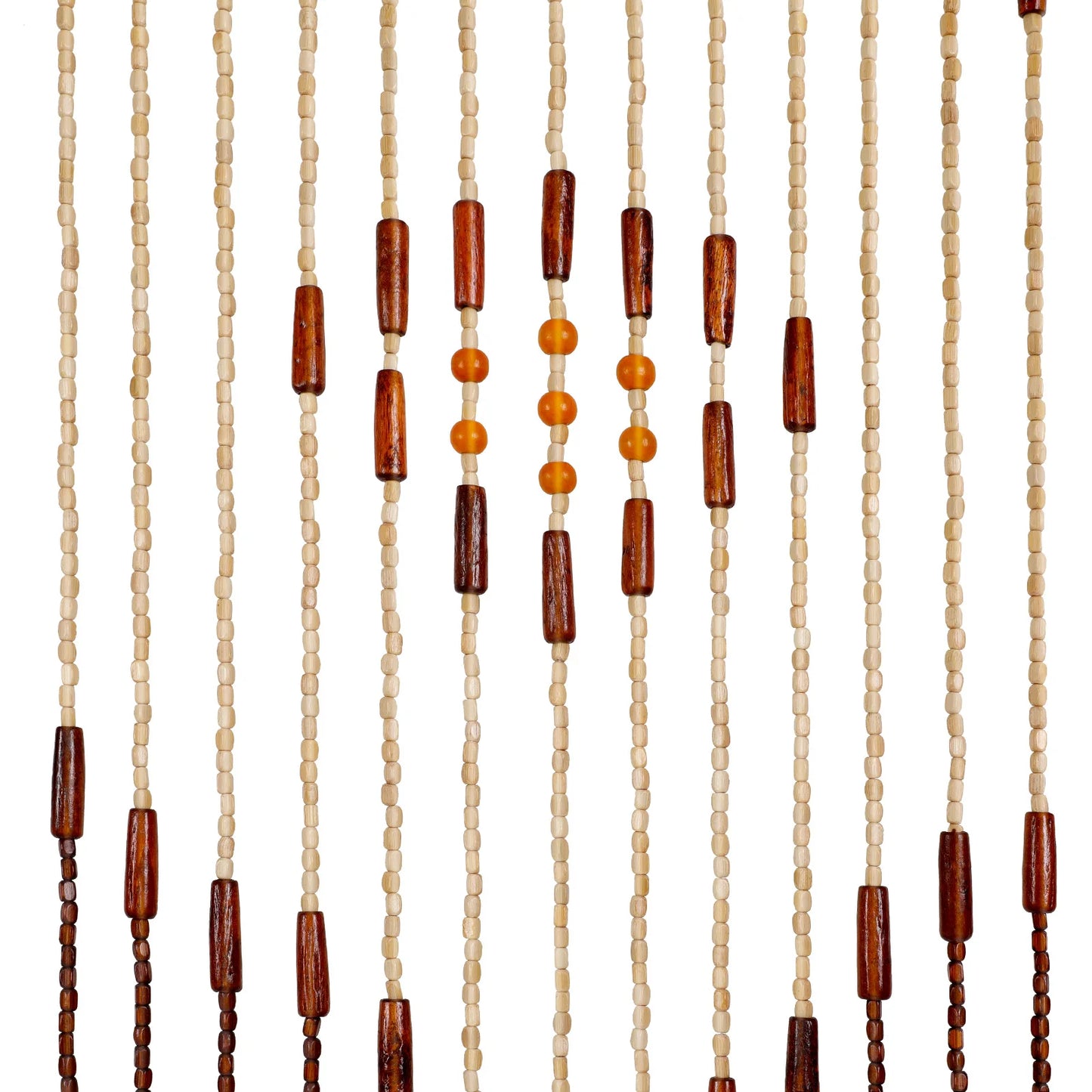 Luxury Retro Wooden Bead Curtain Divider