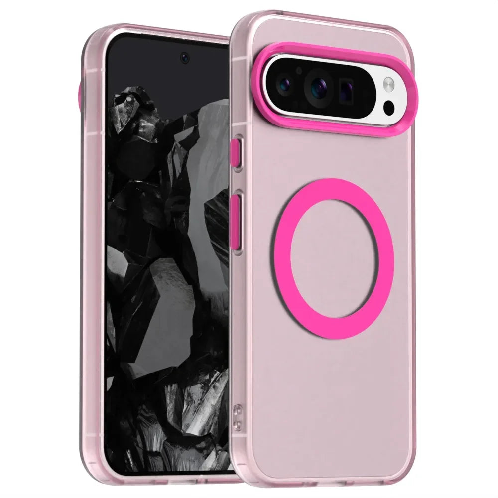 Matte Magnetic Armor Case For Google Pixel