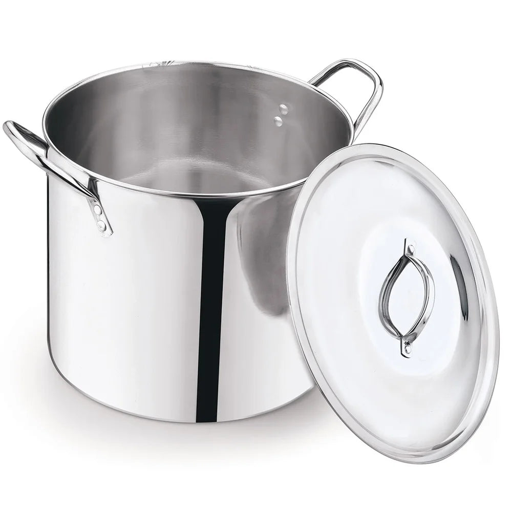 12 Quart Stainless Steel Heavy Duty Cooking Stock Pot