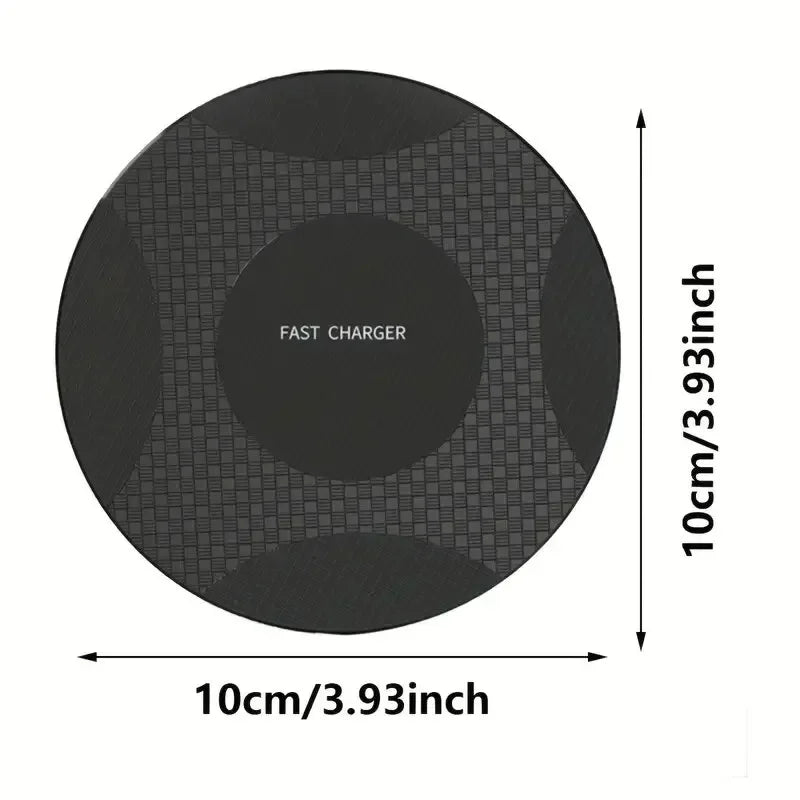 Ultra Thin Wireless Fast Charging Pad for Smartphones  Universal Qi Charging Dock