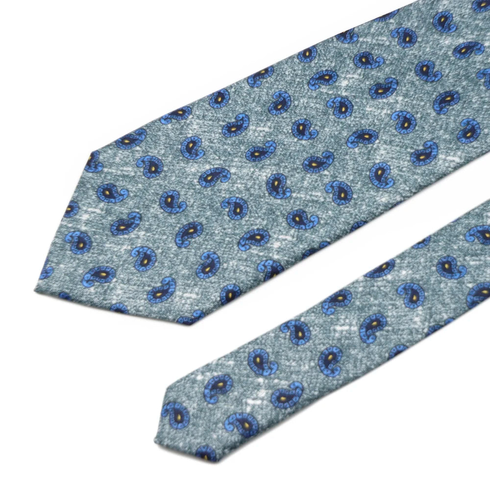 Men’s Luxury Silk Necktie .Classic Business, Wedding & Formal Dress Tie for Men