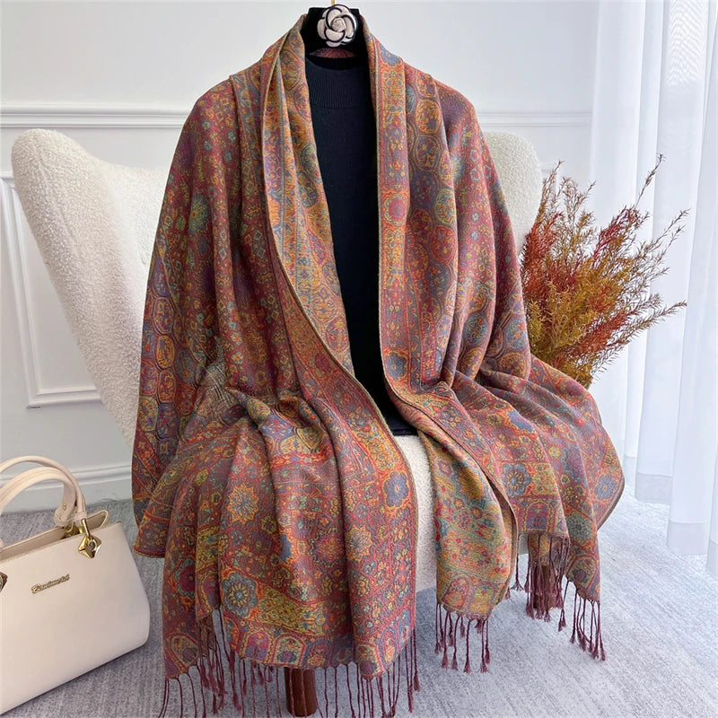Paisley Pashmina Shawl