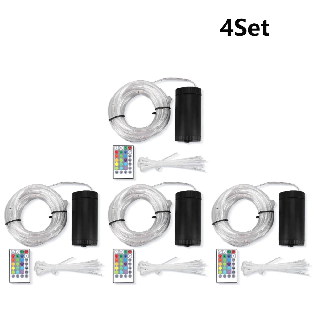Bicycle Spoke Lights Waterproof LED Strips With Remote