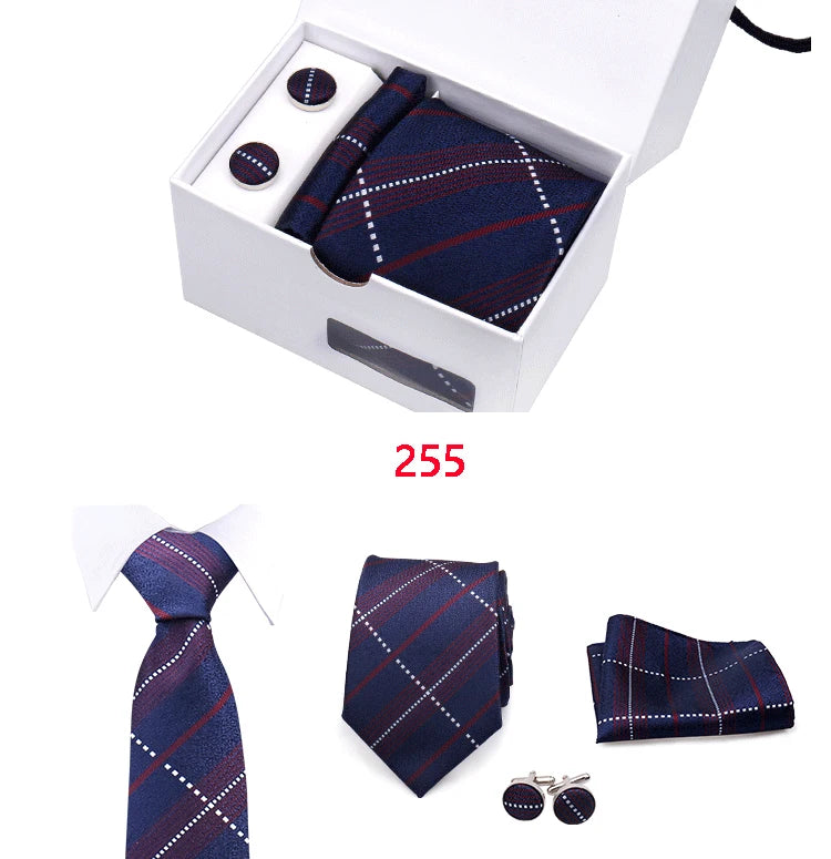 Men’s Paisley Tie & Pocket Square Set. Wedding, Business & Formal Wear
