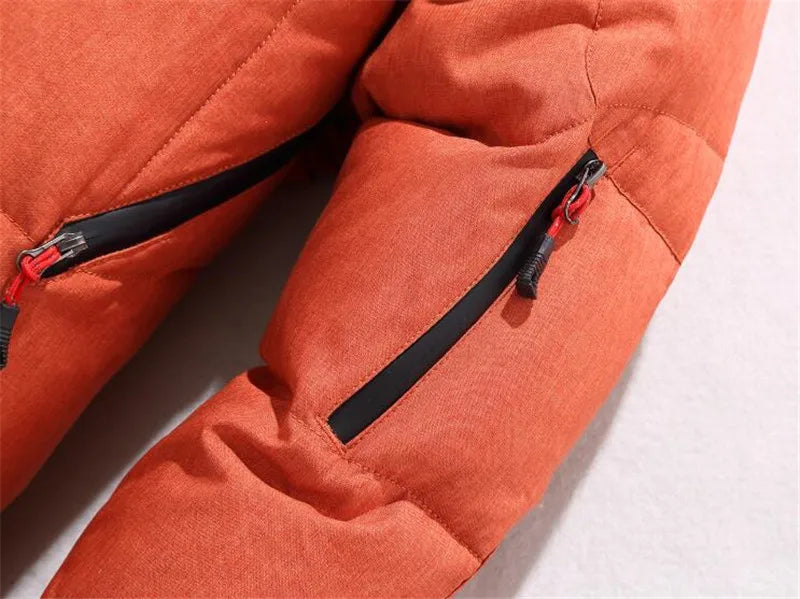Men’s Extreme Cold Weather Duck Down Parka Jacket
