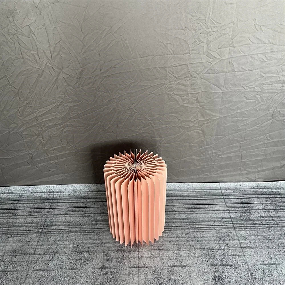 Paper Folding Cylinder Display Rack – Elegant Dessert, Cupcake & Party Favor Display Stand for Weddings, Birthdays & Special Events