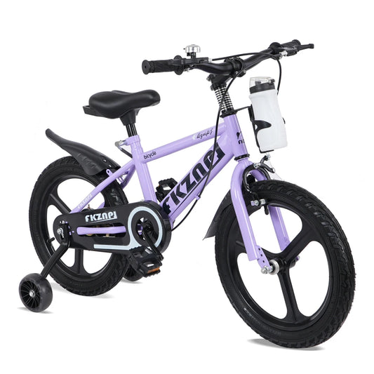 FKZNPJ 18-Inch Kids Mountain Bike .High Carbon Steel Frame, Magnesium Wheels, Adjustable Seat, Boys & Girls Bicycle