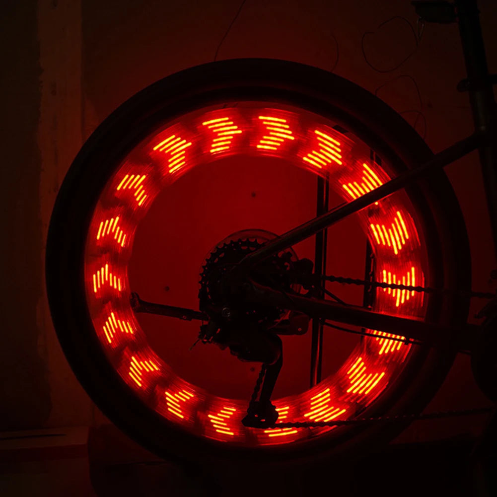 Solar LED Bicycle Spoke Light USB Rechargeable Bike Tire Safety Light Smart Sensing Cycling Tire Lights for Cycling Decoration
